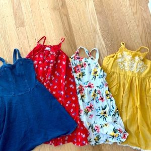 Bundle/ set of 4T sundresses